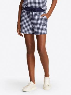 Natalie Sweatshorts In Gingham