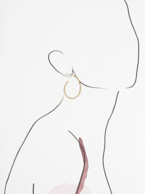 Anais Hoop Earrings