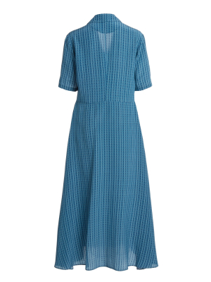 The Giulia Printed Silk Dress