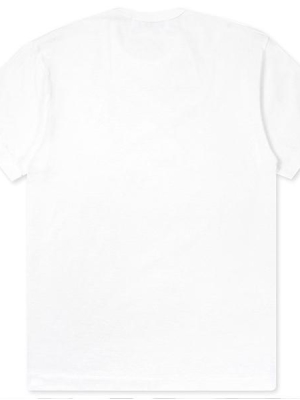 Comme Des Garcons Play Camouflage Heart T-shirt - White