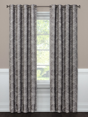 Blackout Curtain Panel Modern Stroke - Project 62™