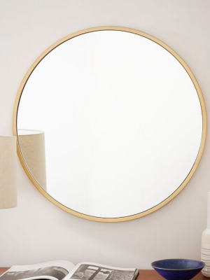 Metal Frame Round Mirrors