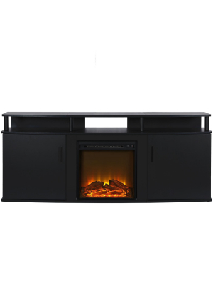 Kimmel Electric Fireplace Tv Console For Tvs Up To 70" - Room & Joy