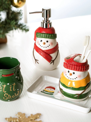 Snowman Bath Coordinate Set - Allure Home Creations