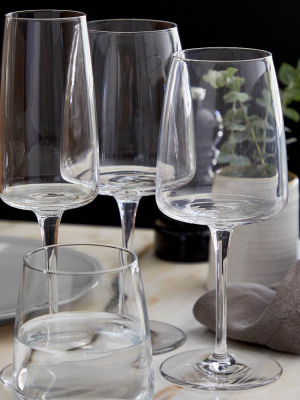 Costa Nova Vine Flute - Set Of 6 - Clear