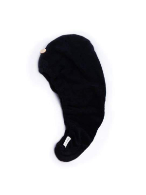 Kitsch - Eco-friendly Hair Towel - Black