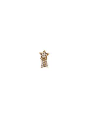 Diamond Shooting Star Charm