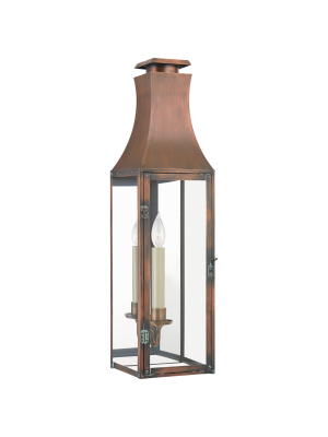 Charlestown Medium 3/4 Wall Lantern