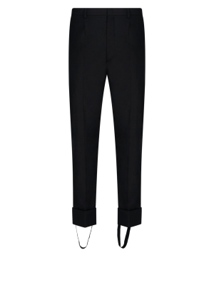 Prada Stirrup Tailored Pants