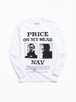 Nav Price On My Head Long Sleeve Tee