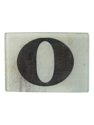 Black Letters O - Final Sale