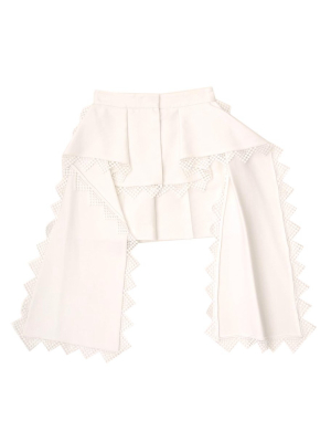 Alexander Mcqueen Lace Detail Shorts