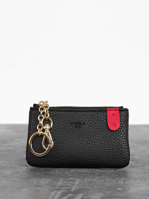 Zuri Card Pouch [signet] - Black