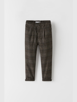 Plaid Pants