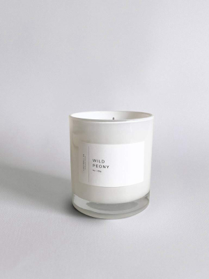 Wild Peony White Tumbler - In Store Pickup Only