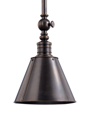 Hudson Valley Lighting Darien Pendant - Distressed Bronze