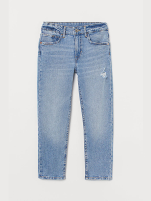 Relaxed Tapered Fit Jeans