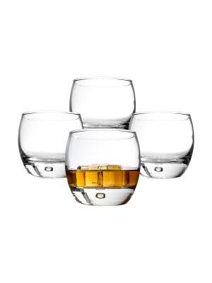 10.8oz 4pk Heavy Based Whiskey Glasses - Cathy's Concepts