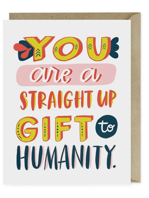 Gift To Humanity Card