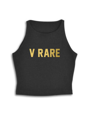 V Rare [spandex Crop Tank]