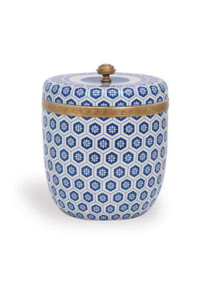 Kenilworth Blue Round Box