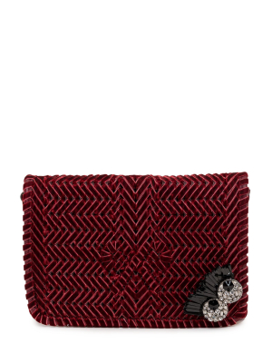 Anya Hindmarch Neeson Foldover Clutch Bag