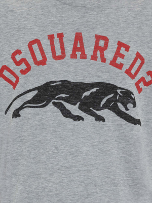 Dsquared2 Logo Print Crewneck T-shirt