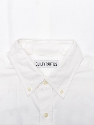 Wacko Maria Oxford B.d Shirt 'type 4' - White