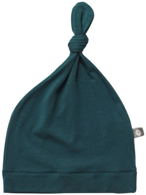 Knotted Cap In Emerald