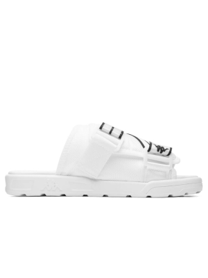 Kappa Authentic Jpn Mitel Sandals - White/black