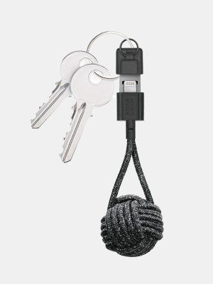 Native Union Black Cosmos Key Cable