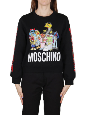 Moschino X Sesame Street Printed Sweatshirt