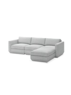 Podium Modular 4pc Sectional Rf