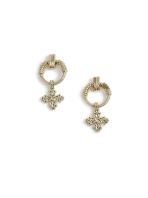 Gold Cross Earrings*