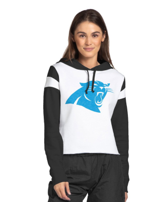 Womens Panthers Cropped Hoodie