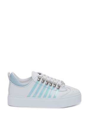 Dsquared2 Stripe Detail Lace-up Sneakers