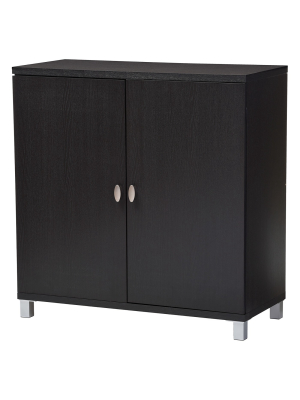 Marcy Modern And Contemporary Wood Entryway Storage Sideboard Cabinet - Baxton Studio