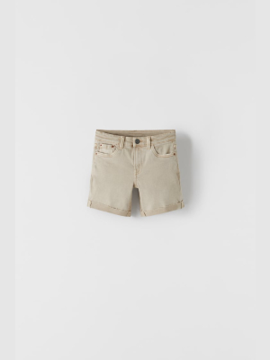 Regular Twill Shorts