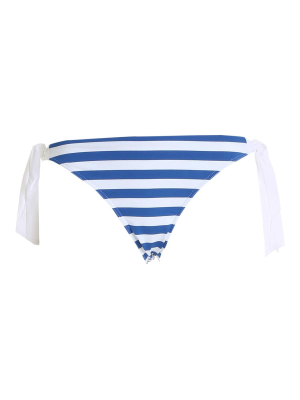 Max Mara Beachwear Striped Bikini Briefs