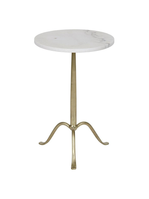 Noir Cosmopolitan Side Table