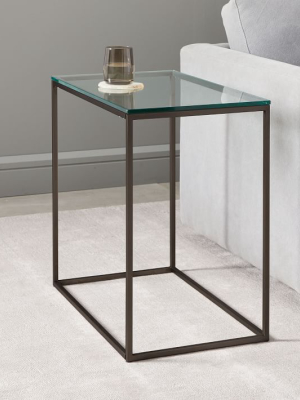 Streamline Side Table - Glass