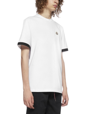 Moncler Logo Patch Crewneck T-shirt