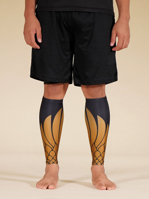 Icarus Black Gold Pro Calf Sleeve (single)