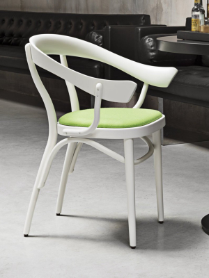 Nigel Coates Bistrotstuhl Bentwood Armchair (upholstered) By Gtv