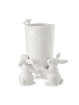 Sculptural Bunny Vase