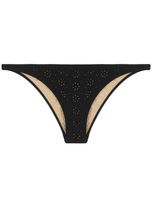 Tory Burch Broderie Hipster Bikini Bottom