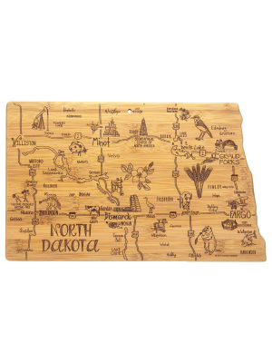 Totally Bamboo Destination North Dakota Serving And Cutting Board