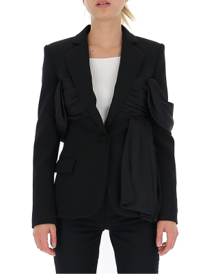 Moschino Draped Detail Tailored Blazer