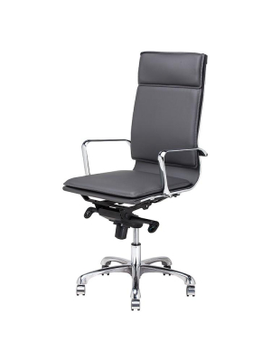 Nuevo Carlo Office Chair - Grey