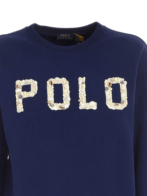 Polo Ralph Lauren Shell Embellished Sweatshirt